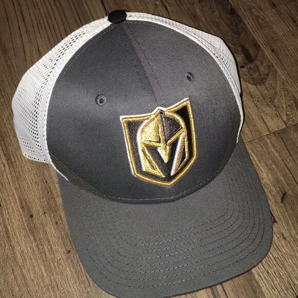 New Fanatics Las Vegas Golden Knights NHL trucks adj mesh SnApback cap hat - Picture 3 of 4